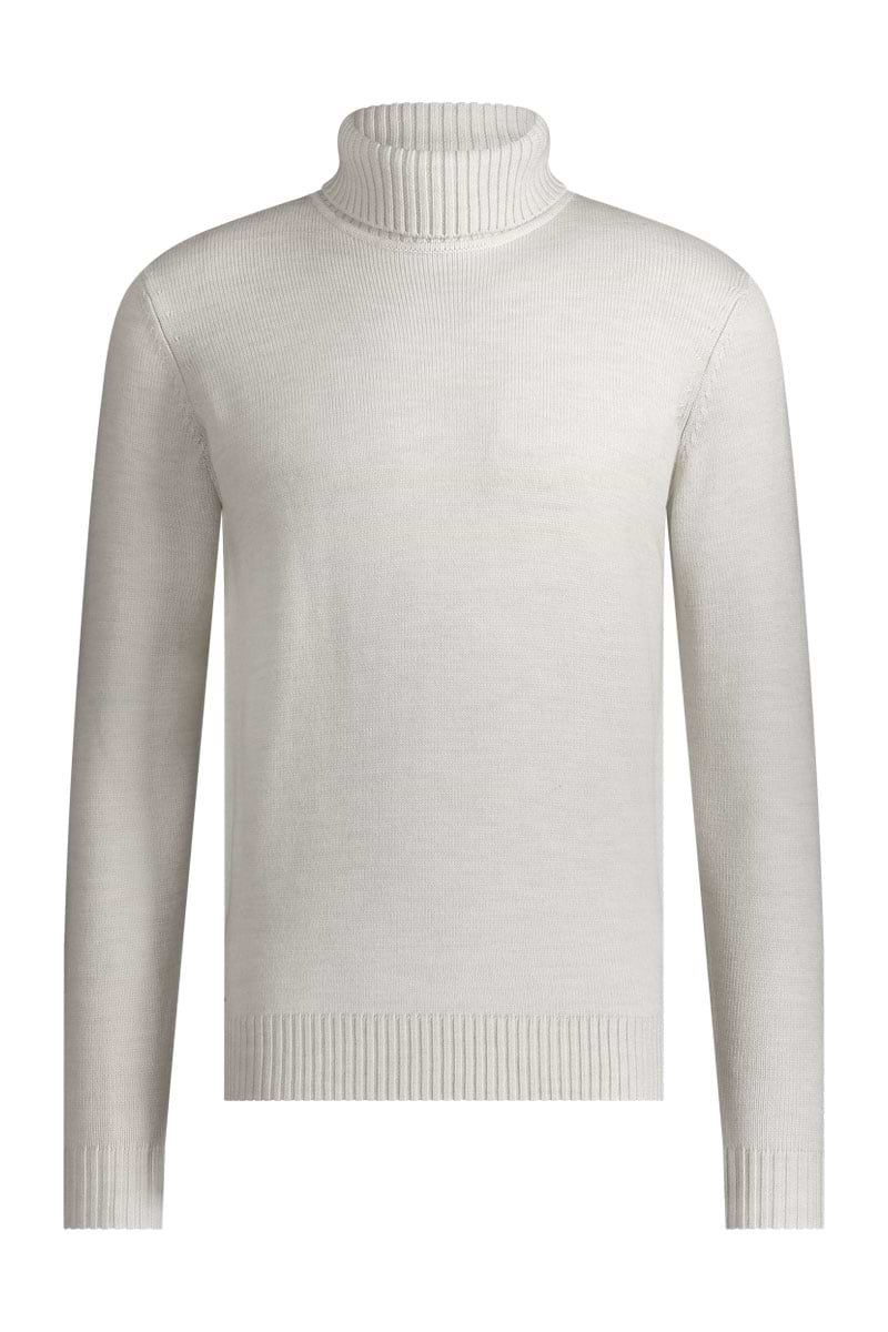 Stilvoll und warm: Dicker Rollkragenpullover für Herren