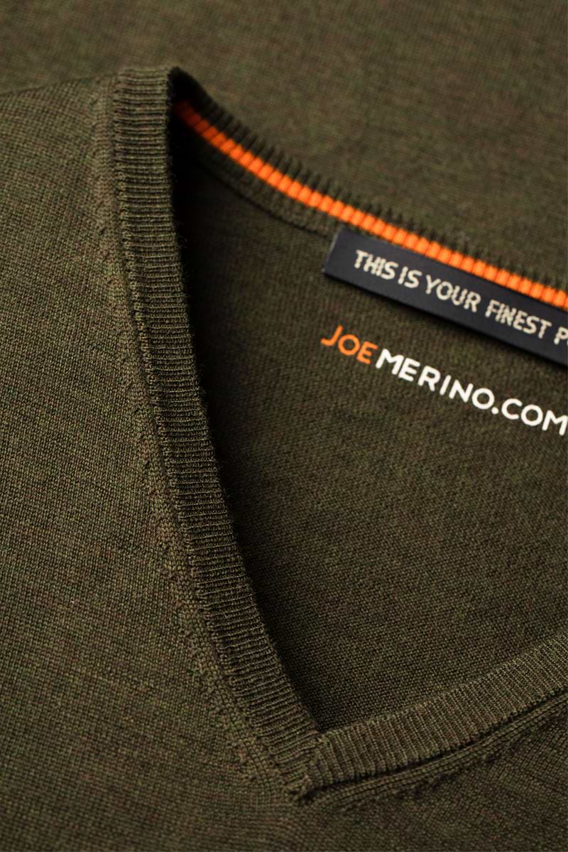 Joe V-neck Extra Long Army Classic 