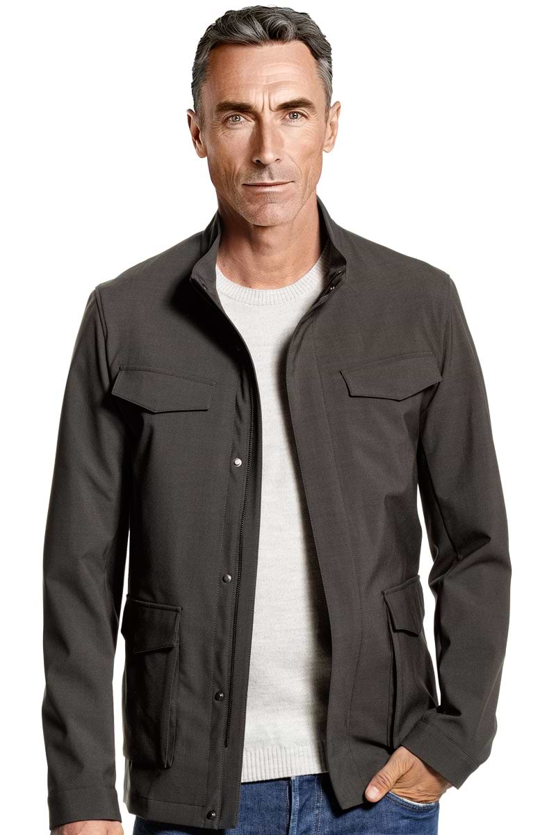 Field Jacket Kaki Grey