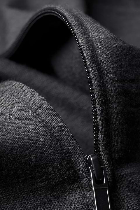 Joe Sweatvest Antracite Grey - Base Image