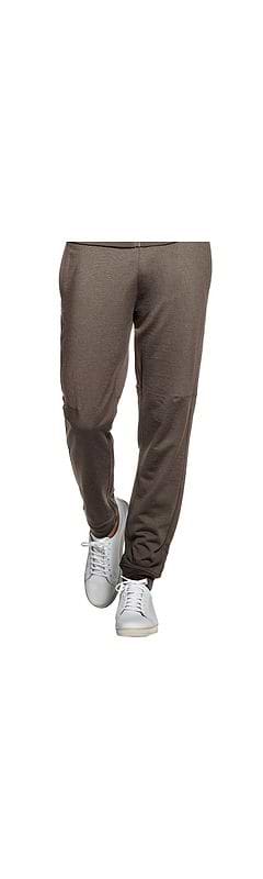 Groene sweatpants voor heren gemaakt van merinowol