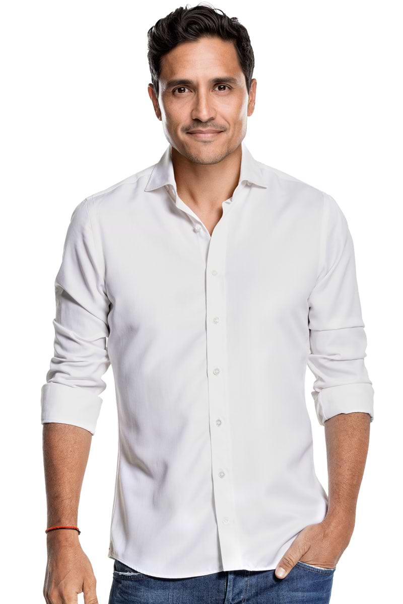 Joe Woven Shirt Wool White