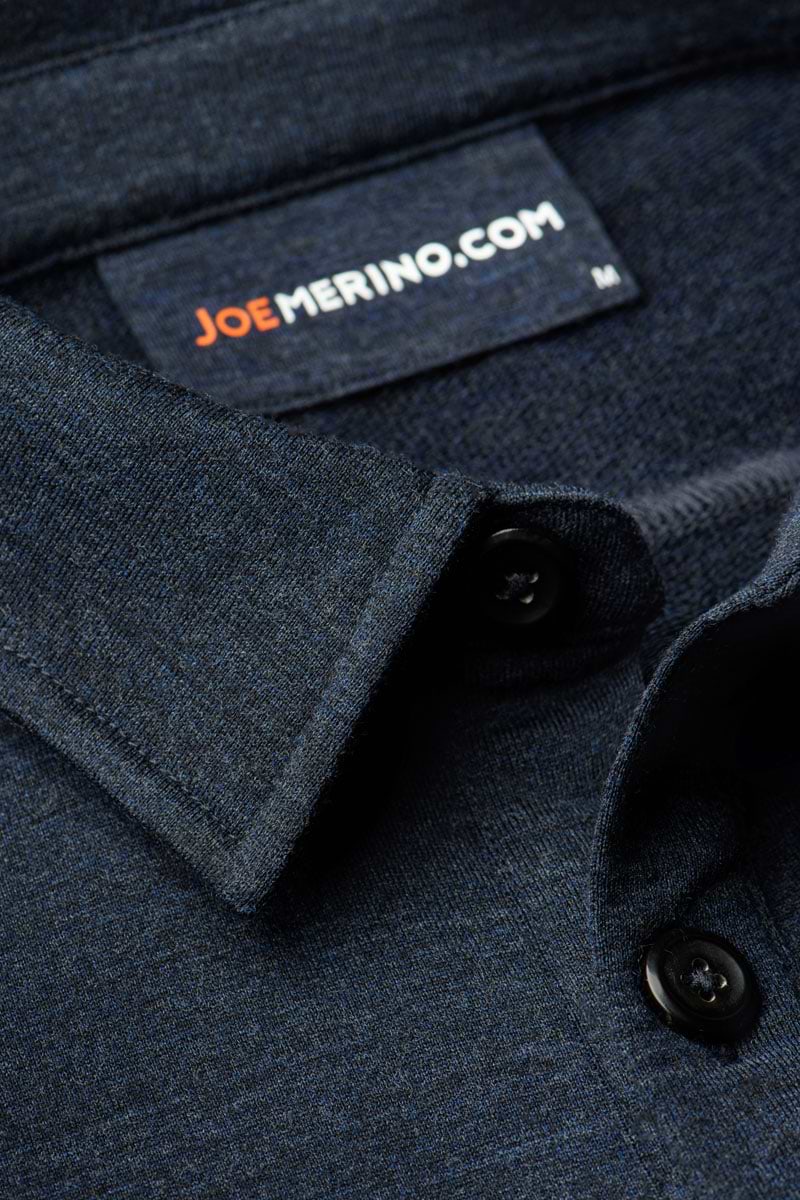 Joe Overshirt Pockets Blue Whale