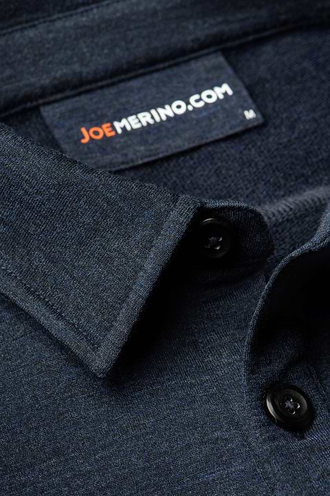 Joe Overshirt Pockets Blue Whale - Base Image