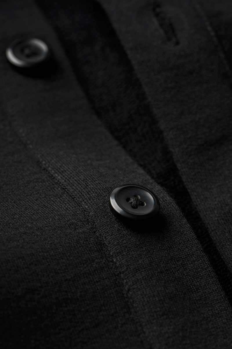 Joe Overshirt Pockets Deep Black