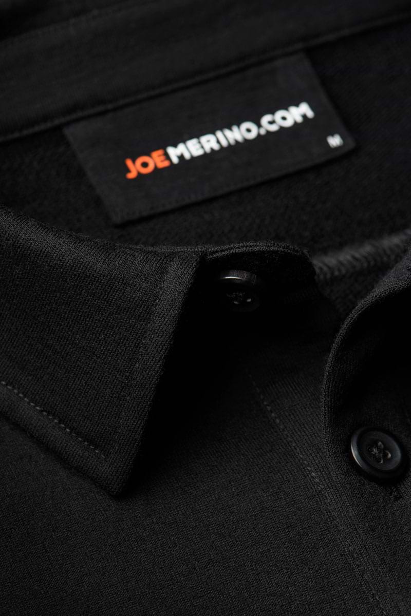 Joe Overshirt Pockets Deep Black
