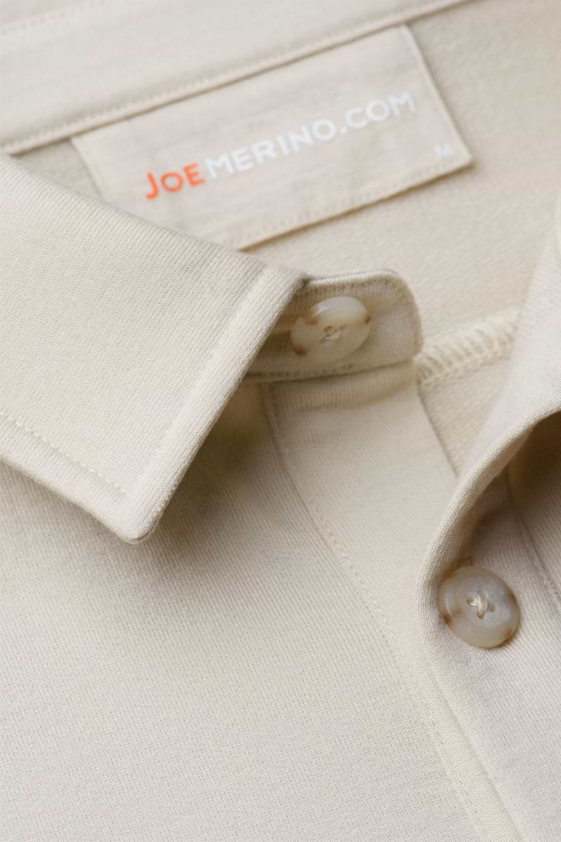 Joe Overshirt Pockets Sand Dune
