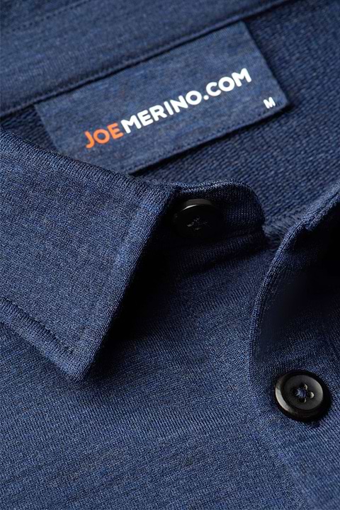 Joe Overshirt Pockets Summernight Navy - Base Image