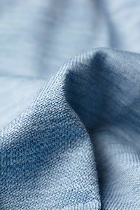 Shirt Polo Long Sleeve Glacier Blue - Base Image