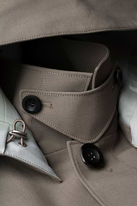 Joe Raincoat Taupe - Base Image