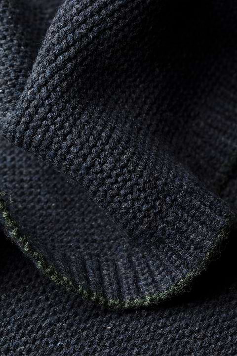 Circular Plaid Mix Navy - Base Image