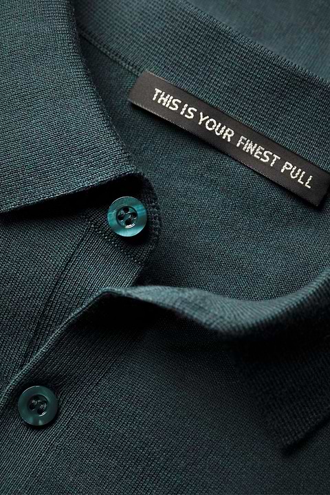 Riva Buttons Long Sleeve Proud Peacock - Base Image