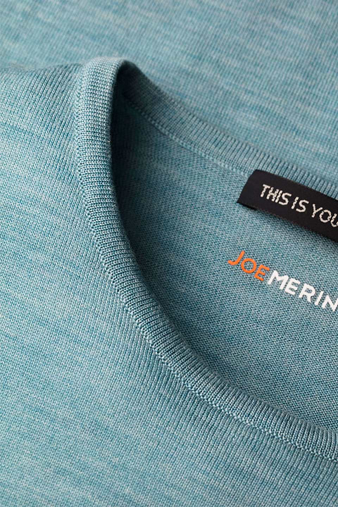 Joe Riva Crew Short Sleeve Mythos Blue - Base Image