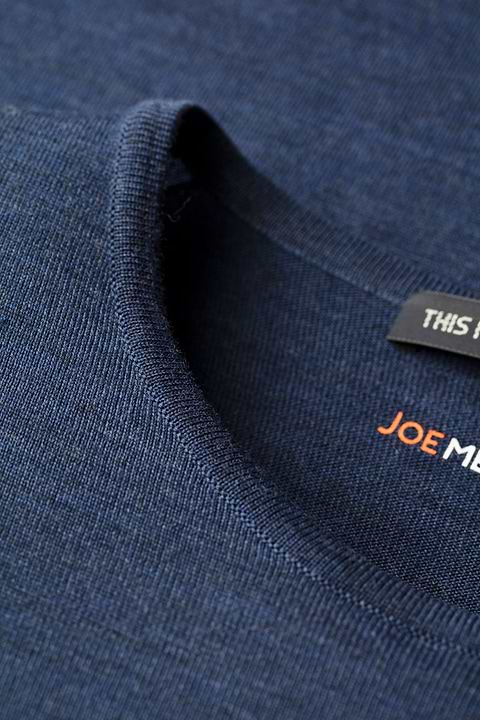 Joe Riva Crew Short Sleeve Summernight Navy - Base Image