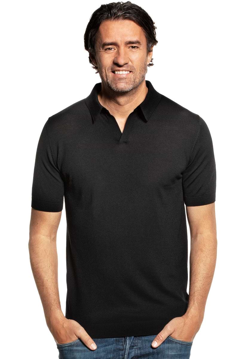 Joe Riva Short Sleeve Deep Black