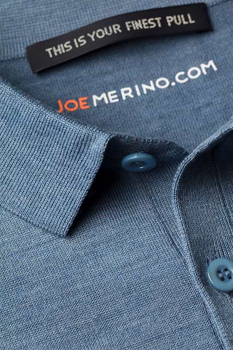 Riva Buttons Long Sleeve Ice Blue - Base Image