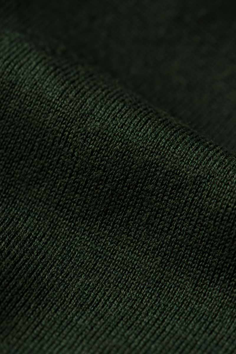 Riva Buttons Long Sleeve Very Dark Green