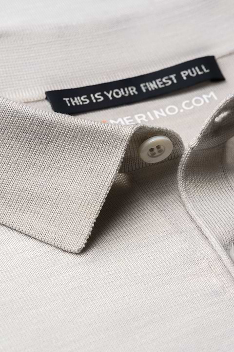 Riva Buttons Short Sleeve Clean Cement - Base Image