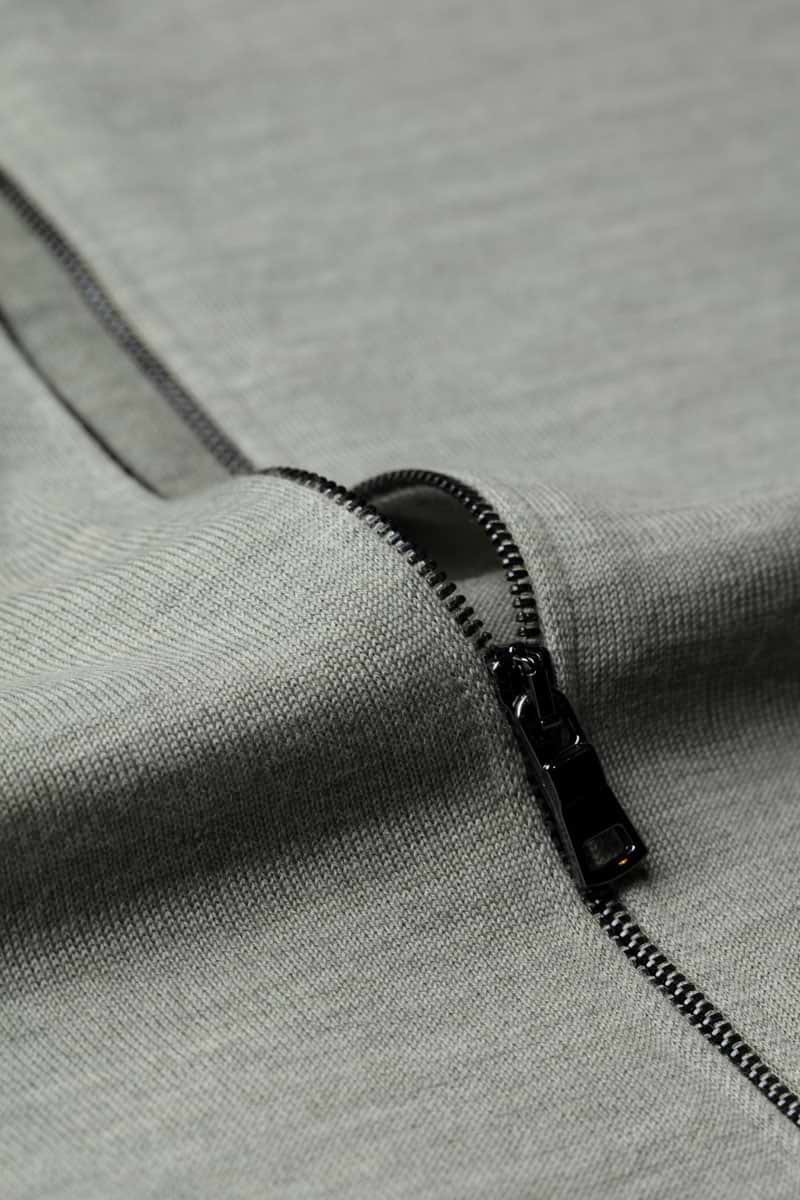 Riva Cardigan Zip Hazy Green
