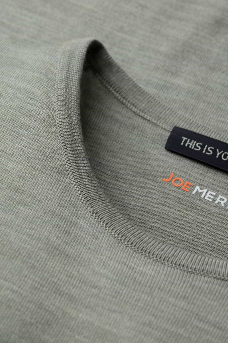 Riva Crew Short Sleeve Hazy Green