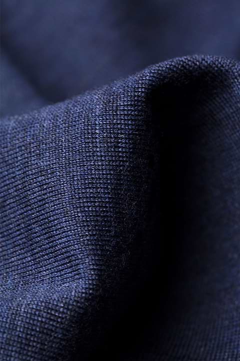 Joe Riva Cardigan Zip Summernight Navy - Base Image