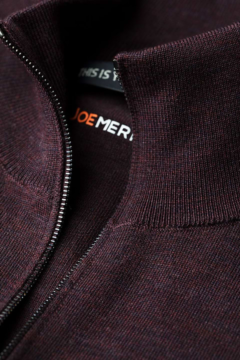 Joe Riva Cardigan Zip Queen Of The Night - Base Image