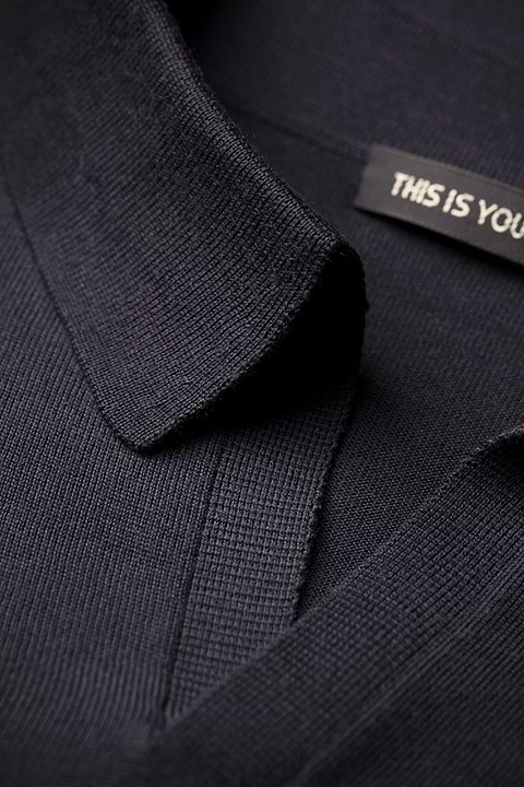 Joe Riva Long Sleeve Blue Grey - Base Image