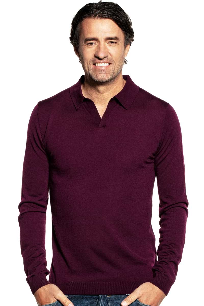Joe Riva Long Sleeve Red Cabbage