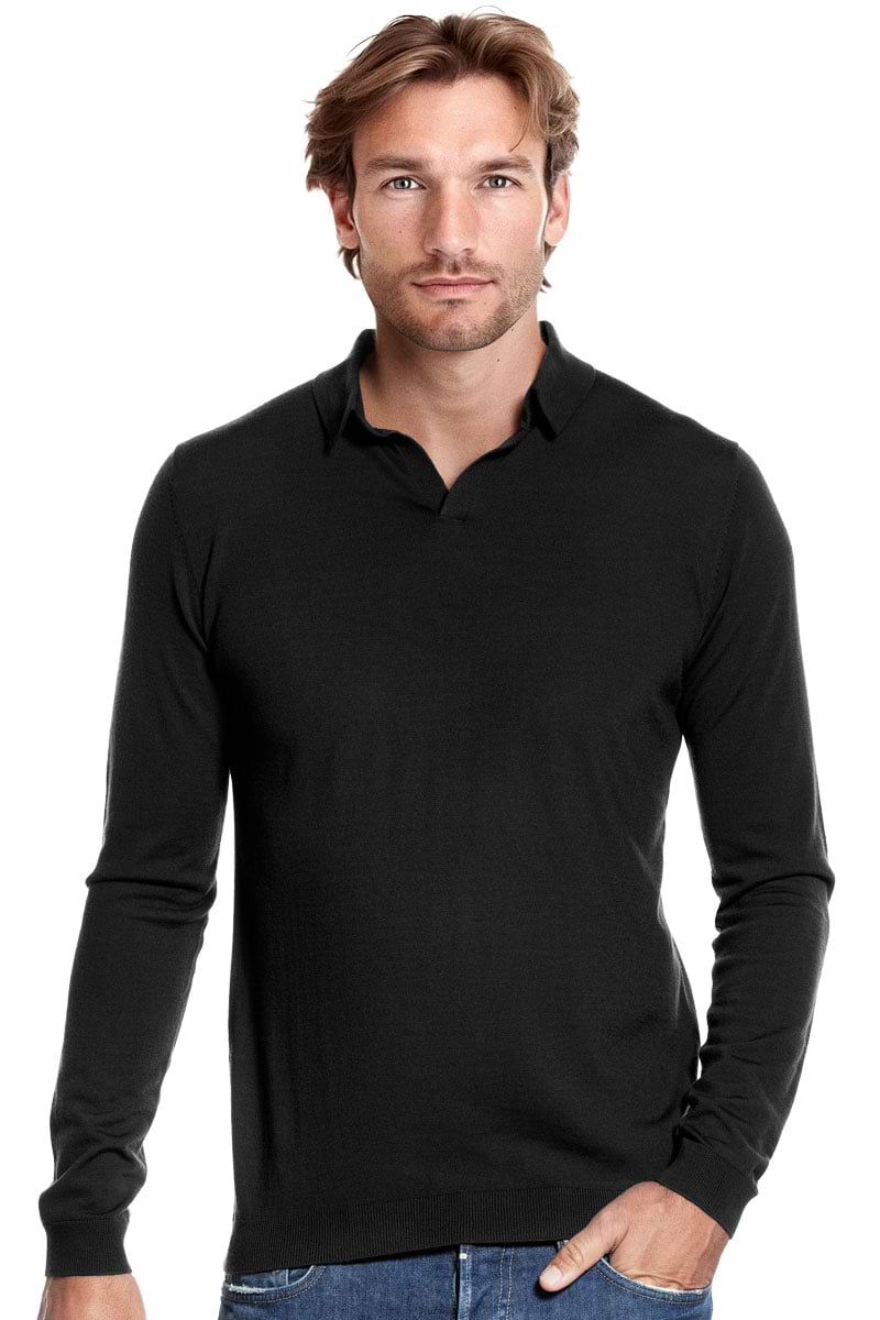 Joe Riva Long Sleeve Deep Black 