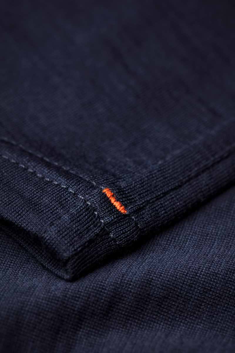 Joe Shirt V-neck Navy Blue