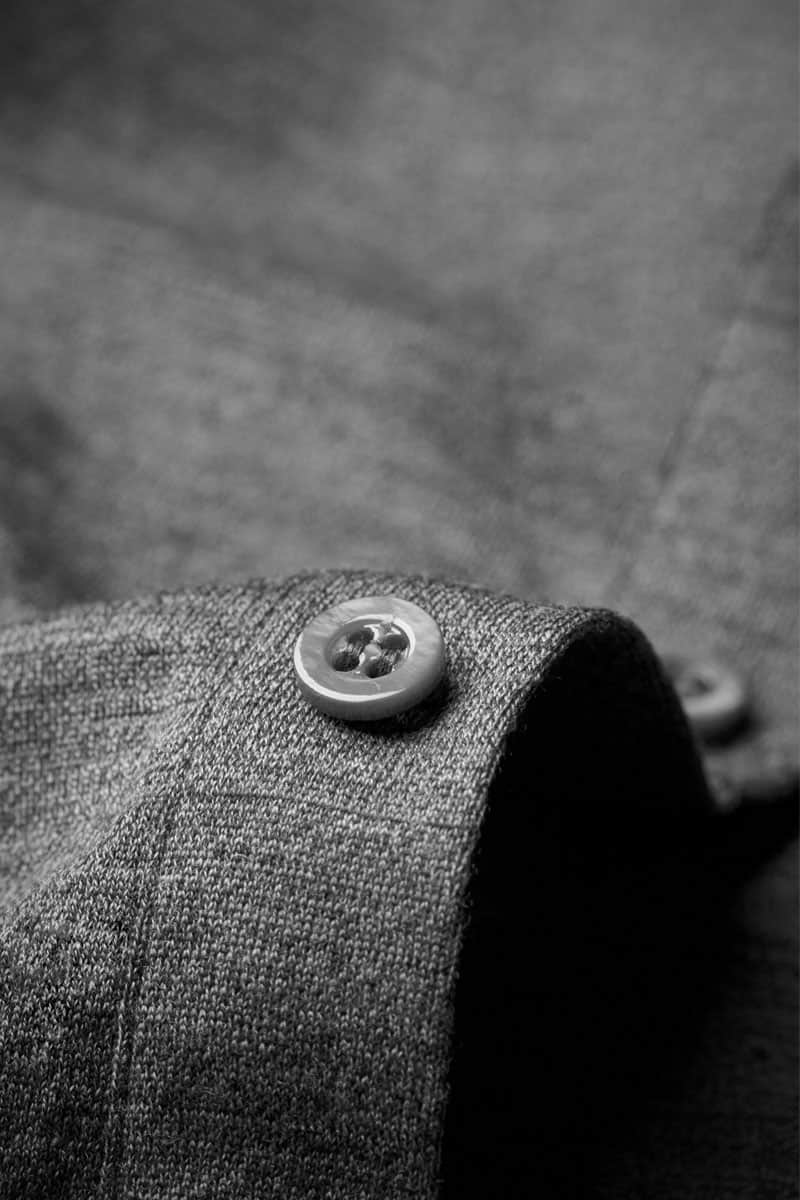 Joe Shirt Button Up Grey Charcoal