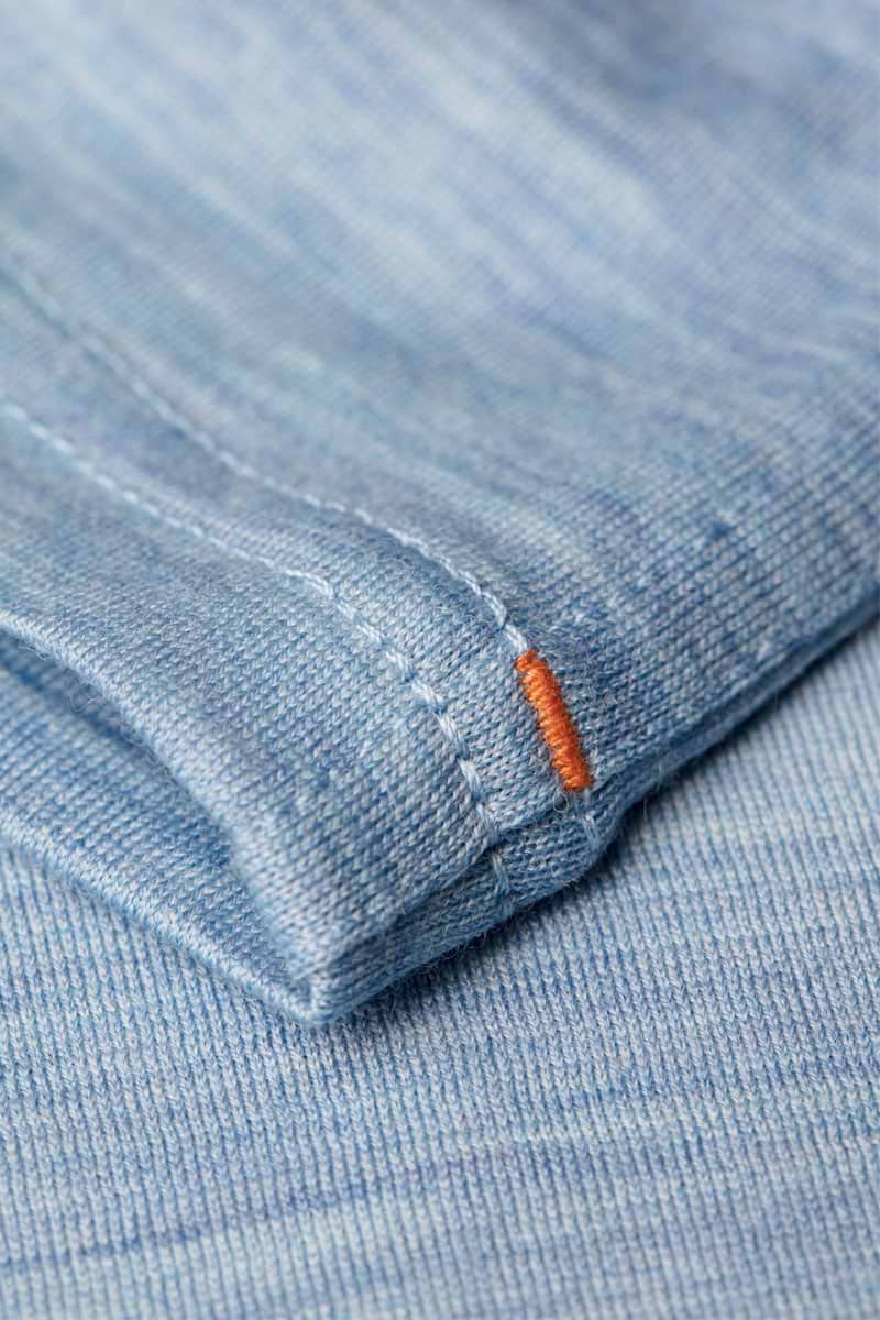 Shirt Polo Short Sleeve Glacier Blue