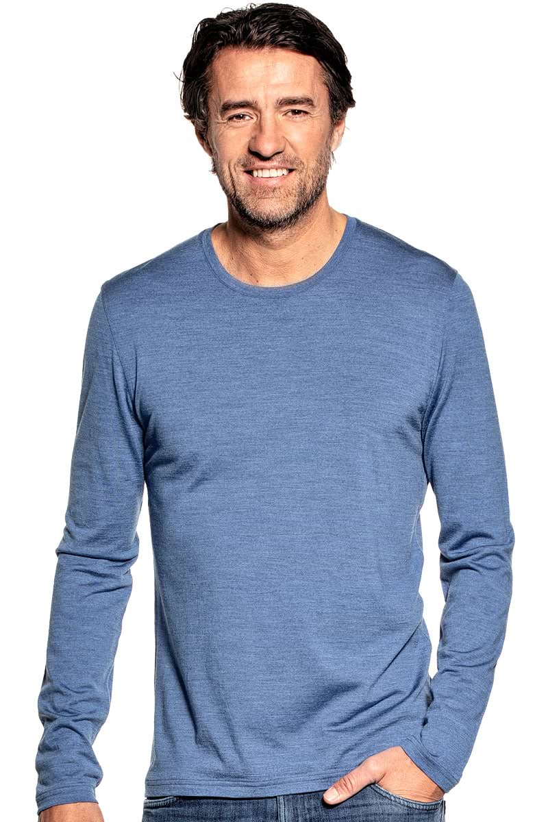 Shirt Long Sleeve Yacht Blue