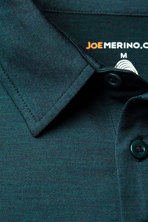 Joe Shirt Polo Short Sleeve Proud Peacock - Base Image