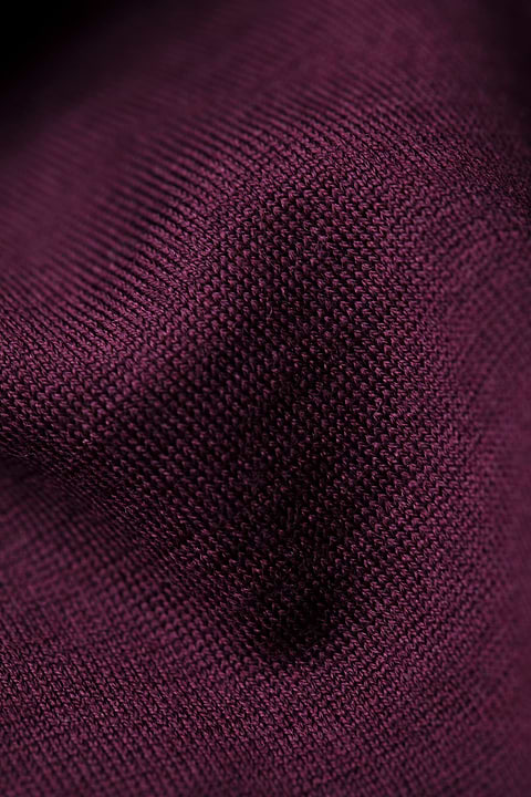 Shirt Polo Long Sleeve Red Cabbage - Base Image