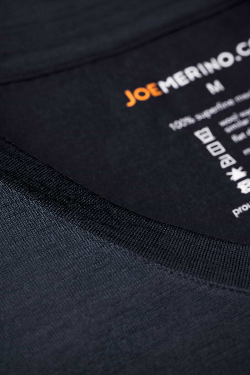 Joe Shirt V-neck Blue Grey