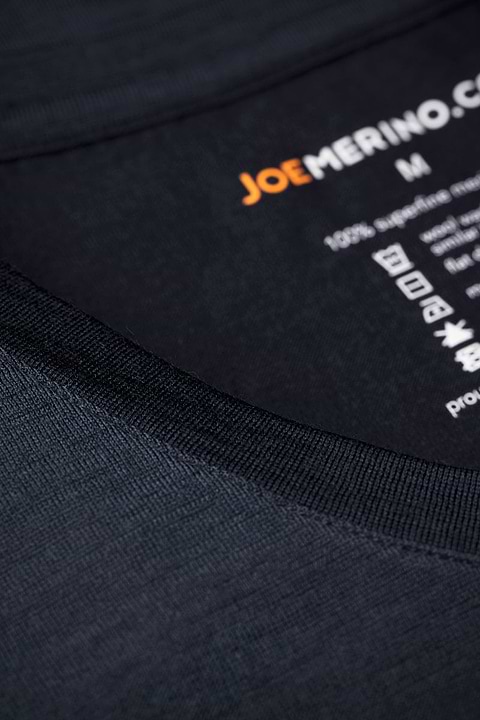 Joe Shirt V-neck Blue Grey - Base Image