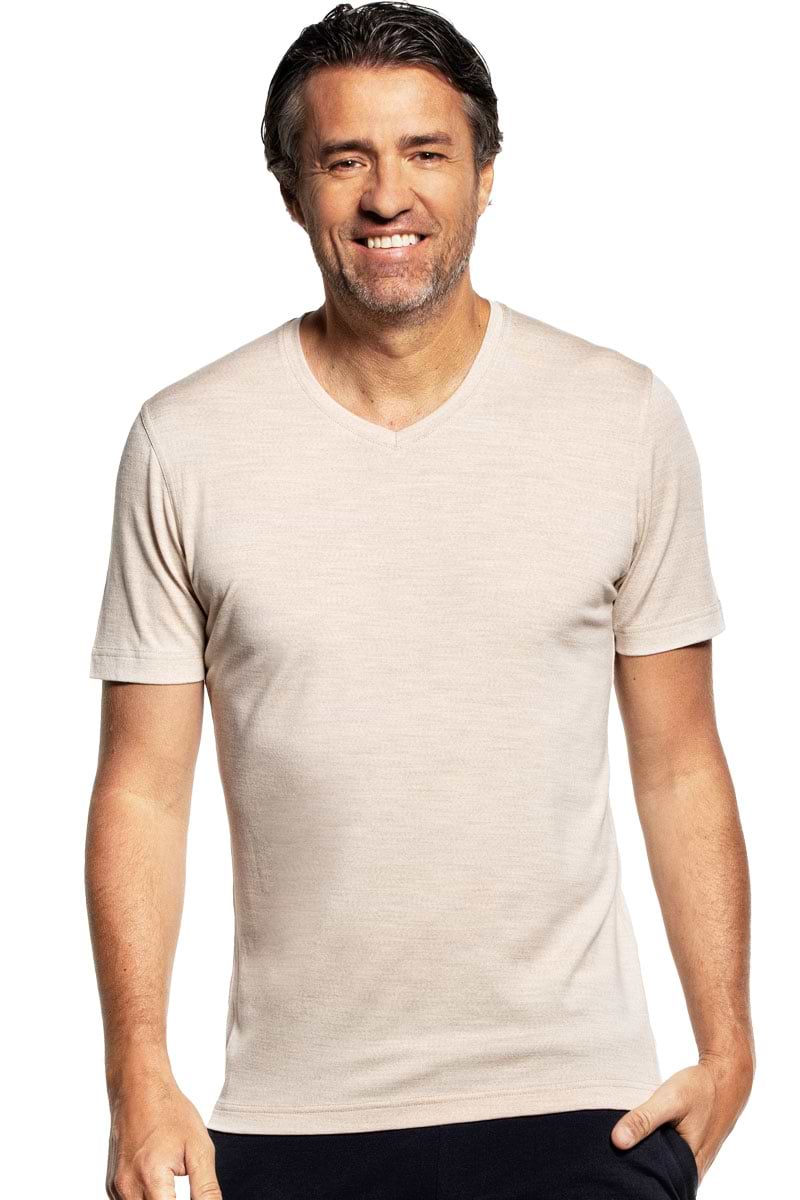 Joe Shirt V-neck Sparkling Champagne