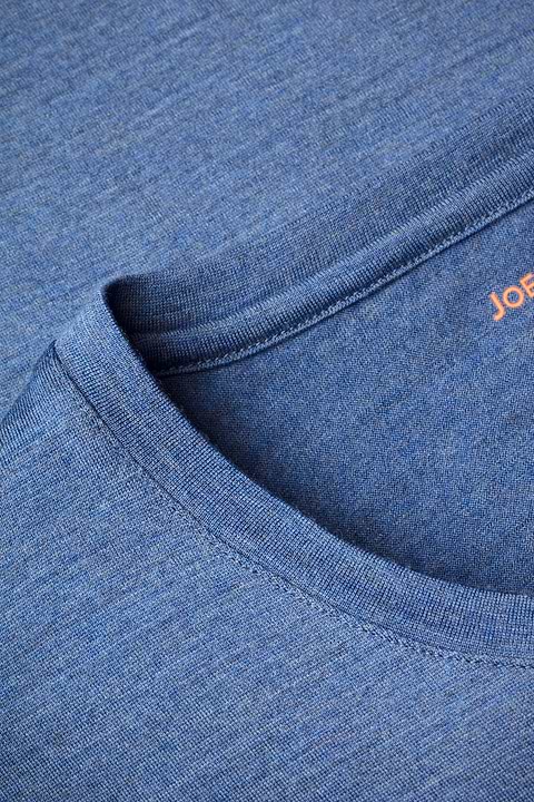 Joe Shirt V-neck Yacht Blue - Base Image