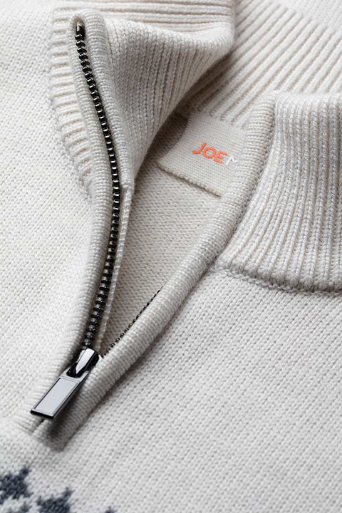 Snow Zip Wool White - Base Image