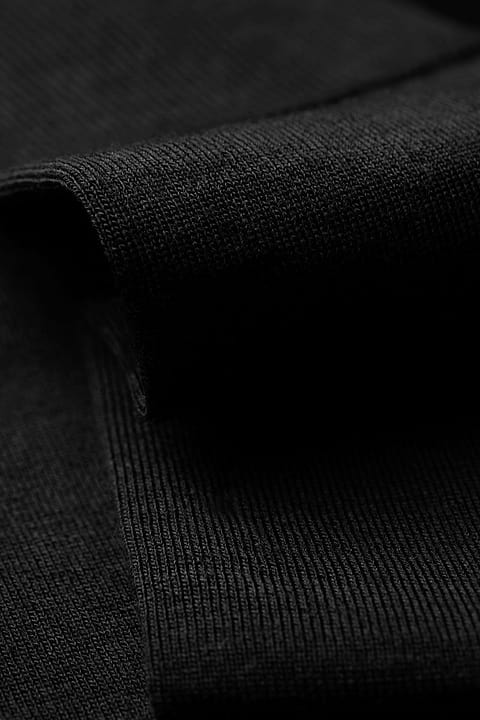 Sock Fine Extra Long Deep Black 2 Pack - Base Image