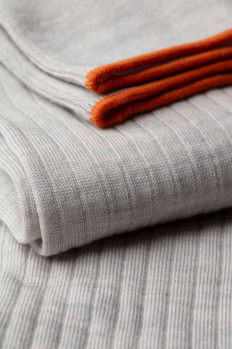 Joe Sock Rib Clean Cement 3-Pack