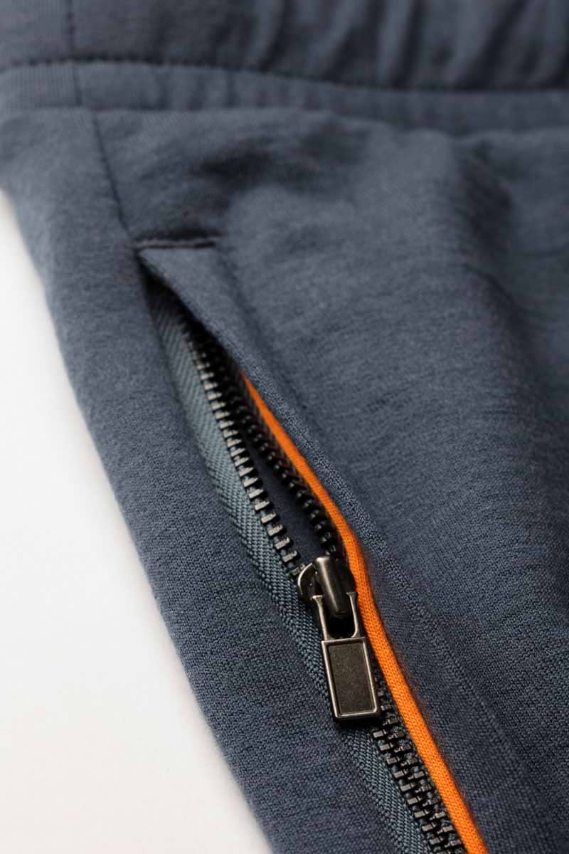 Joe Sweatshorts Extra Long Dark Steel