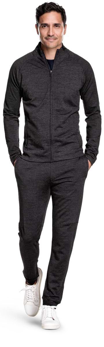 Joe Sweatvest Antracite Grey
