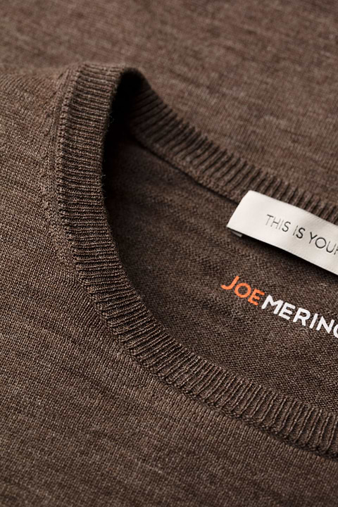 Classic Crew Undyed Espresso - Base Image