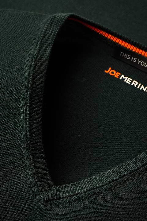 Joe V-Neck Very Dark Green - Base Image