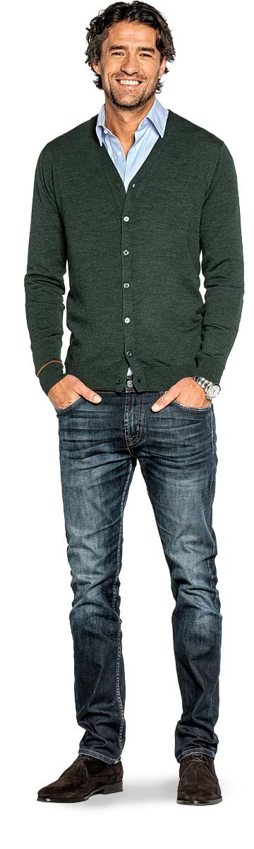 Joe Vest British Green
