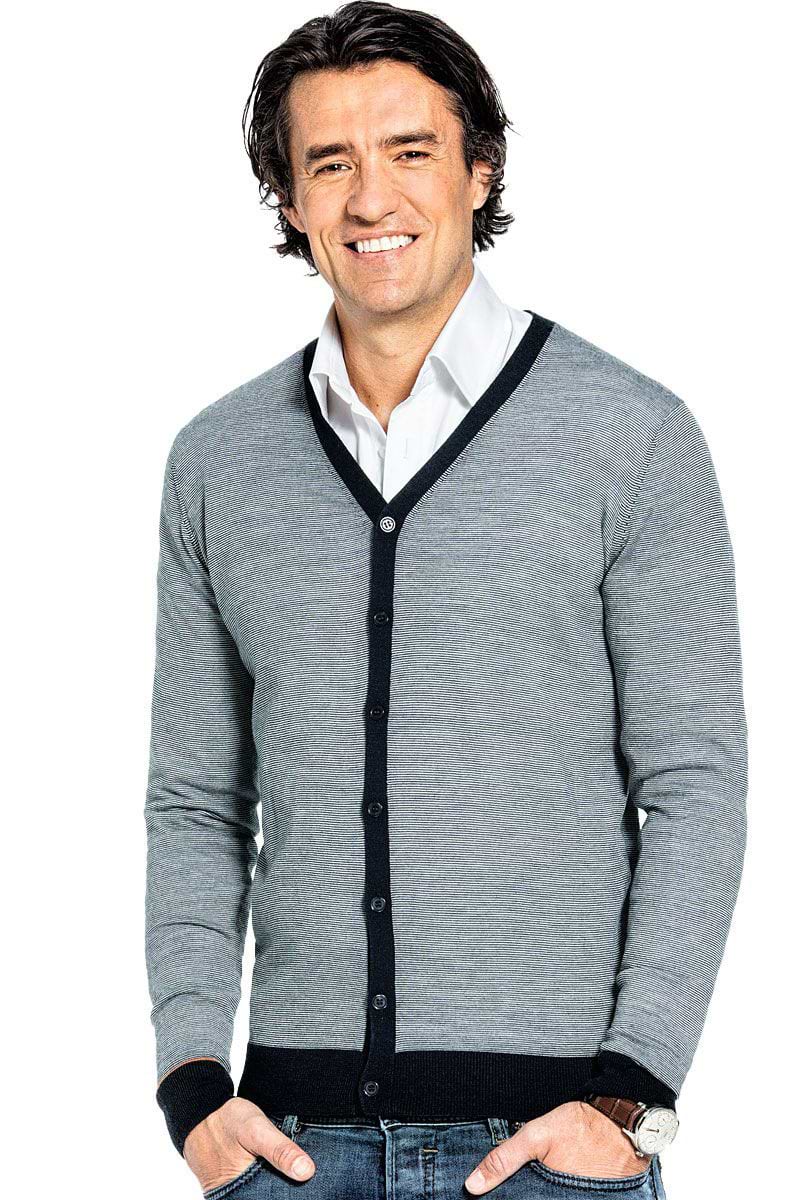 Joe Vest Stripes blue