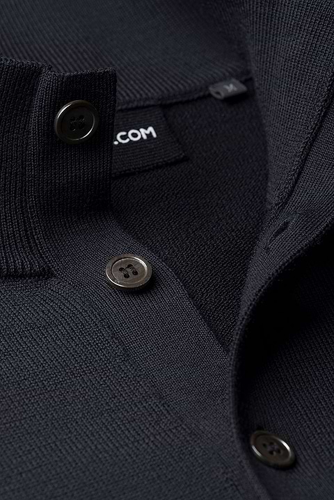 Vest Button 3D Very Dark Navy - Base Image