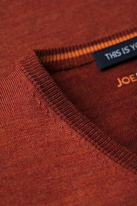 Joe V-neck Extra Long Copper Canyon - Base Image
